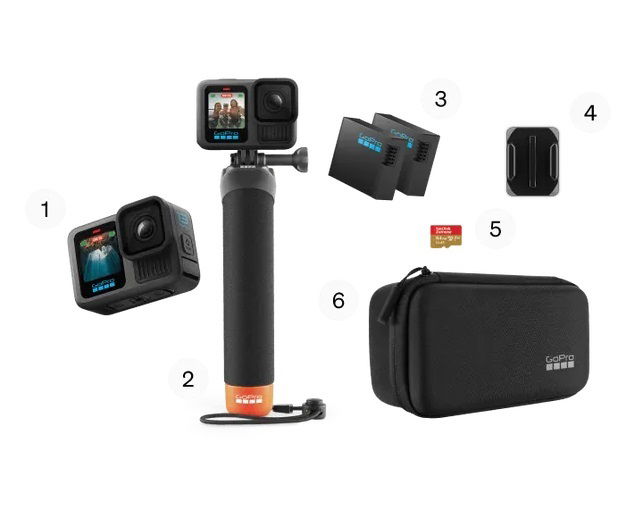 HERO13 Black Accessories Bundle (CHDRB-131-RW)