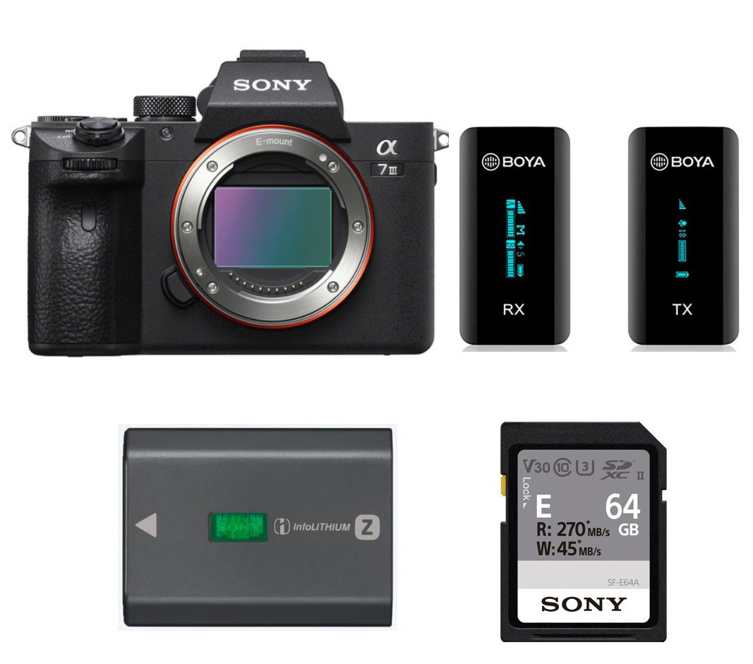 Sony a7 III Digital CameramBody Only (ILCE-7M3) + Free Gift Boya
