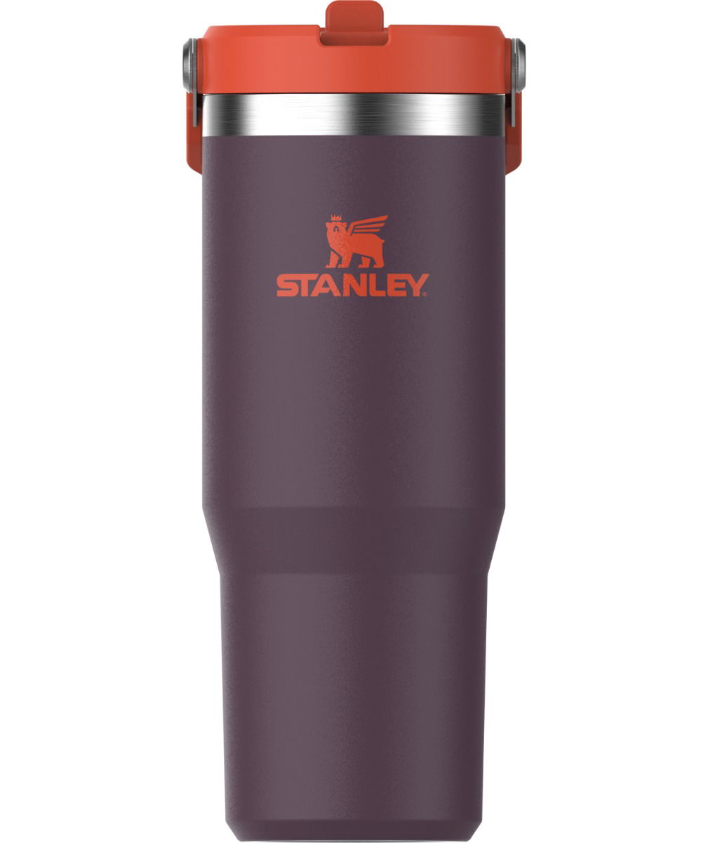 Stanley Ice Flow GO 870ml/30oz Flip Straw Water Bottle Rose Plum