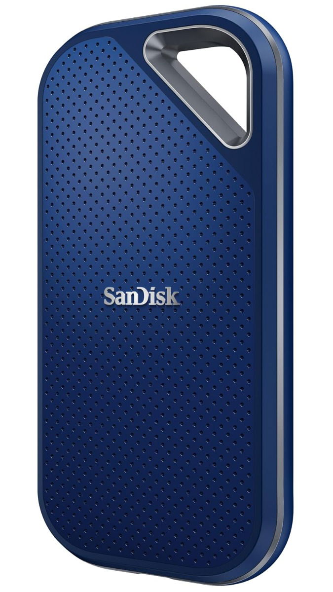 SanDisk Extreme Pro Portable SSD, 4TB, Royal Blue, Up to 2000MB/s