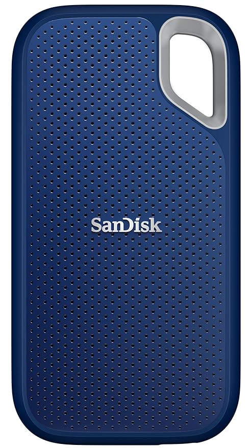 SanDisk Extreme Pro Portable SSD, 4TB, Royal Blue, Up to 2000MB/s