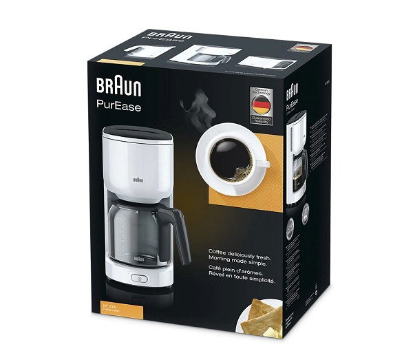 Braun PurEase Coffee maker BRKF3100WH