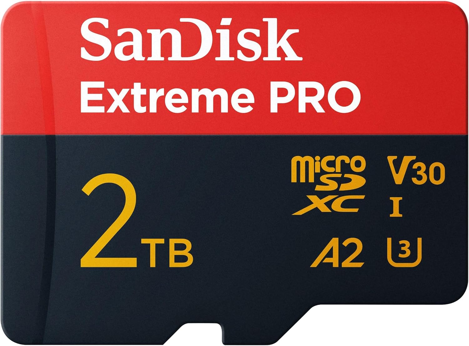 SanDisk Extreme PRO microSDXC™ UHS-I Card 2TB, Up to 250MB/s read