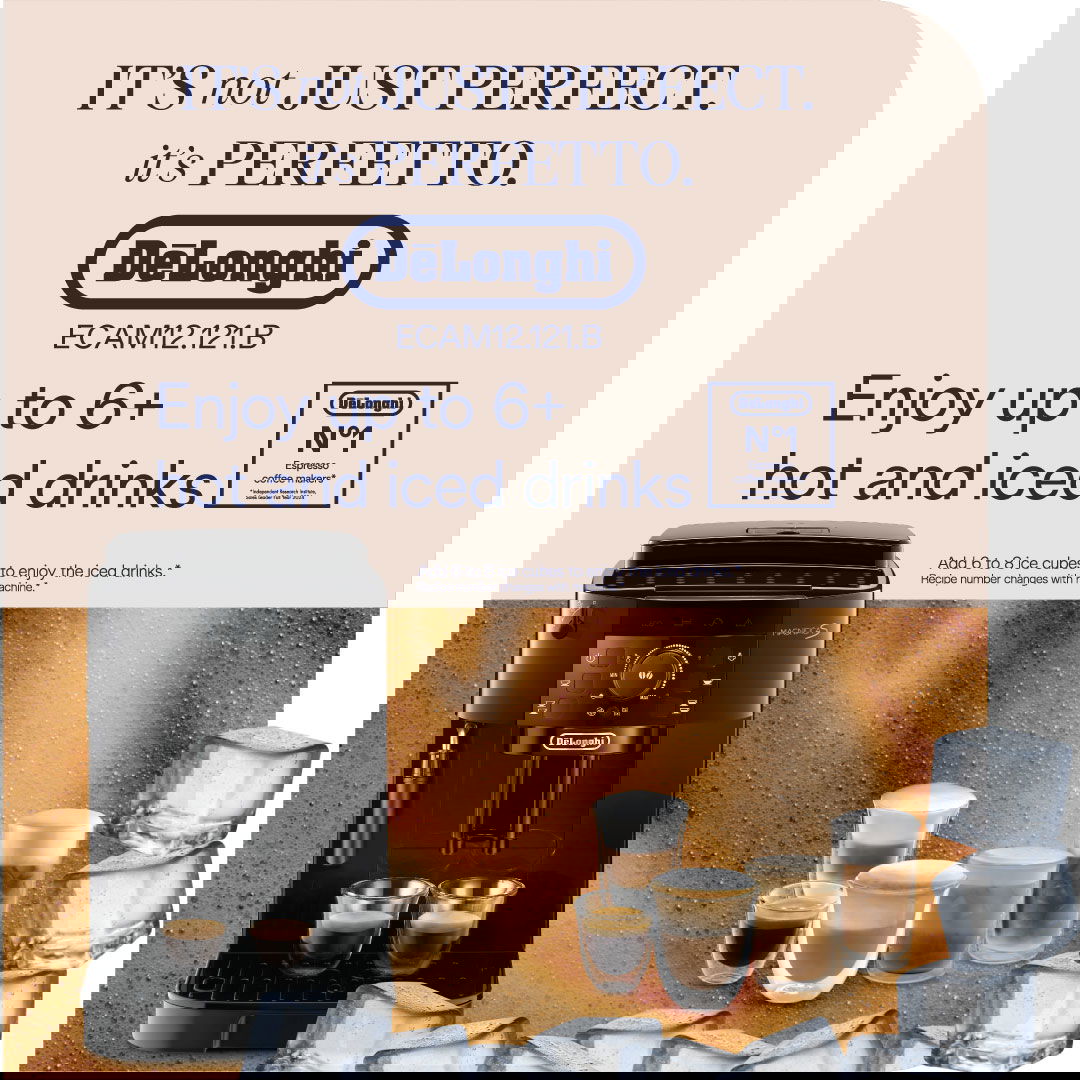 De'Longhi Magnifica S, Fully Automatic Coffee Machine, Bean to Cup