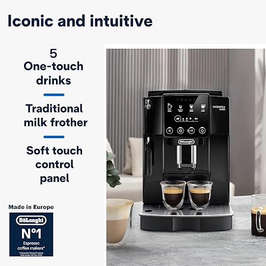 De'Longhi Magnifica Start, Fully Automatic Coffee Machine, Bean to