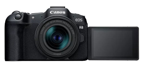 Canon EOS R8 Camera with RF24-50mm F4.5-6.3 IS STM Lens (EOSR8-24-50)