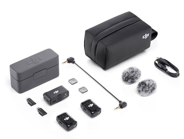 DJI Mic 2 (2 TX + 1 RX + Charging Case) (DJIMIC200)