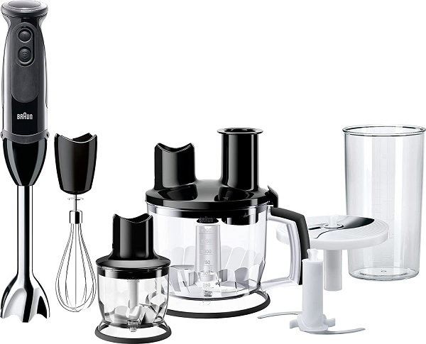 Braun Multi Quick 5, 1000W, 21 Speeds, 1.5L Food Processor, Whisk