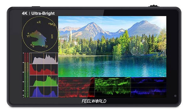 FEELWORLD LUT6 モニター Amazon | FEELWORLD LUT6 カメラモニター 6インチ 2600nit超高
