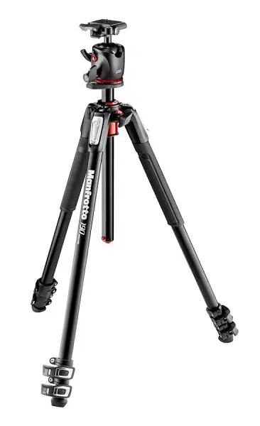 Manfrotto 190 Aluminium 3-Section Tripod and XPRO Ball Head (MK190XPRO3-BHQ2)