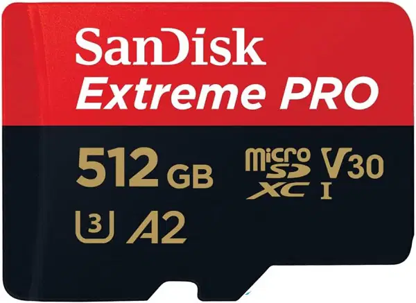 SanDisk Extreme PRO microSDXC™ UHS-I CARD 512GB (SDSQXCD-512G-GN6MA)