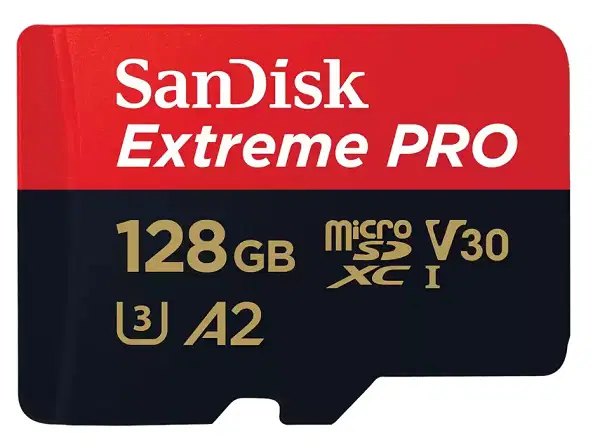 SanDisk Extreme PRO microSDXC™ UHS-I CARD 128GB (SDSQXCD-128G-GN6MA)