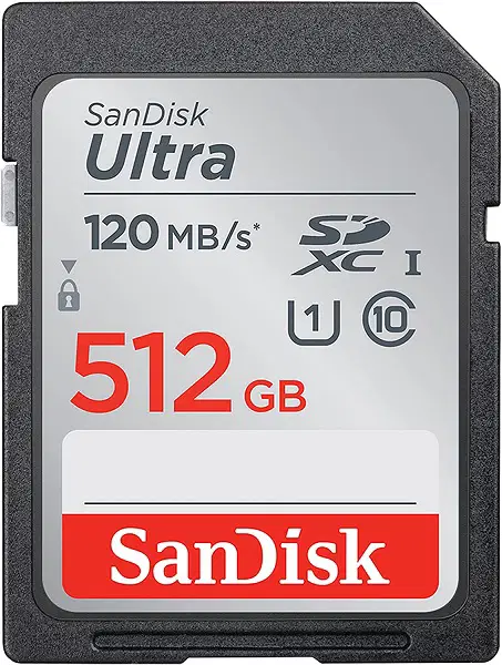 SanDisk Ultra® SDHC™ UHS-I card and SDXC™ UHS-I card 512GB (SDSDUNC-512G-GN6IN)