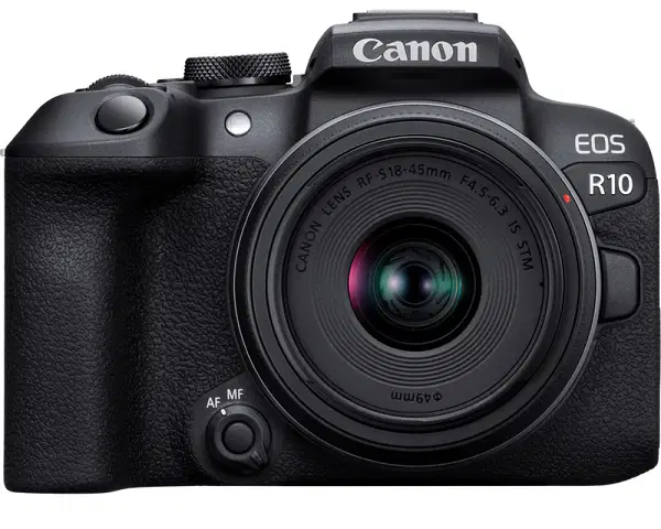 Canon EOS R10 RF-S18-45mm F4.5-6.3 IS STM Lens Kit (EOS R10-18-45)