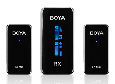Boya Ultracompact 2.4GHz Dual-Channel Wireless Microphone System (BY-XM6-S2)