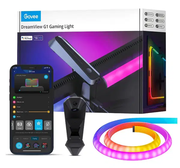 Govee DreamView: Neon Light Strip 140cm + Gaming Camera (H604B)