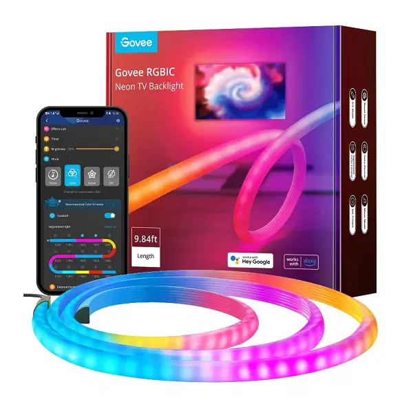 Govee RGBIC Neon TV Backlight (H61B2)