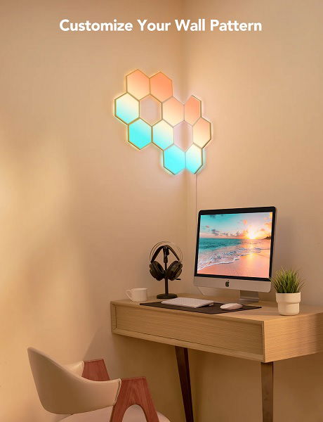 新品 Govee LED パネルライト 10枚入 H6061 ゲーミングライト Pannel Light｜Govee Smart LED Lights / Govee スマートLED