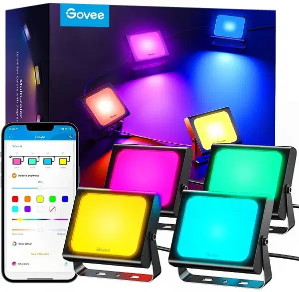 Govee RGBICWW LED Smart Flood Lights (H7060)