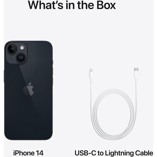 Amazon.com: Apple iPhone 14, 256GB, Midnight - Unlocked