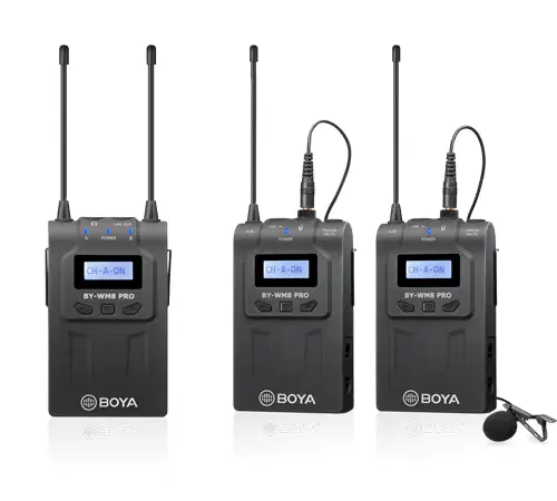 BY-WM8 PRO KIT 2 3PC Microphone (BY-WM8PRO-K2)