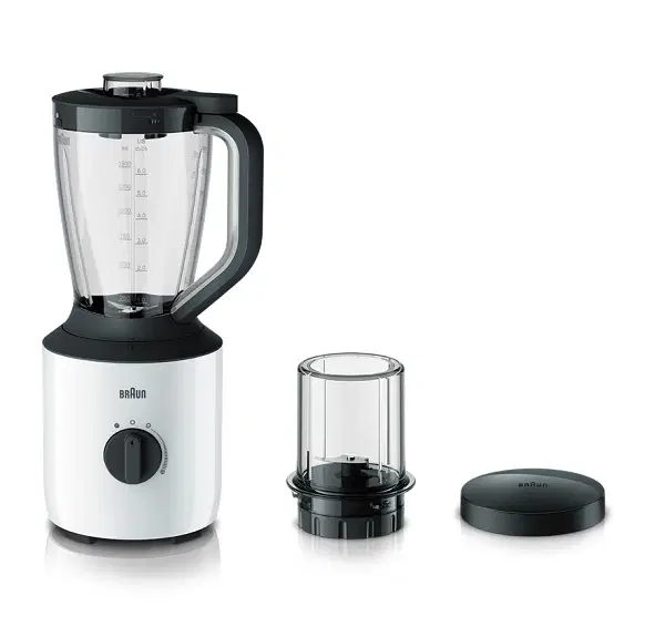 Braun PowerBlend 3 Jug blender with Mill (JB3115WH)