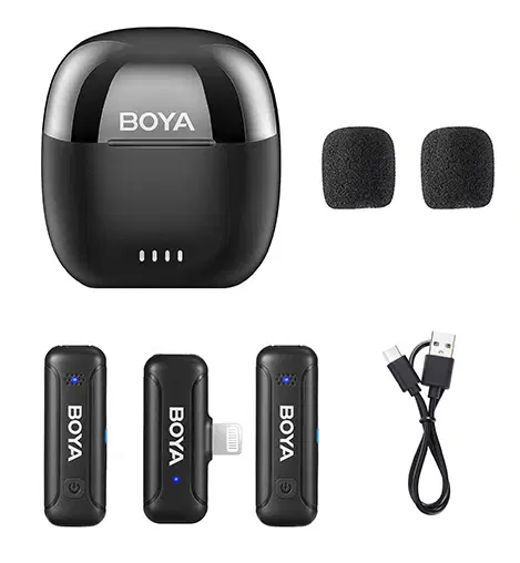 Boya BY-WM3T-D2 Mini 2.4GHz Wireless Microphone (BYWM3TD2)