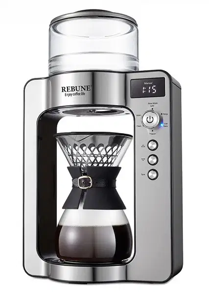 Rebune Coffee Machine, Arabica Coffee Dripper, 1 L, 1500 w (RE-6-027)