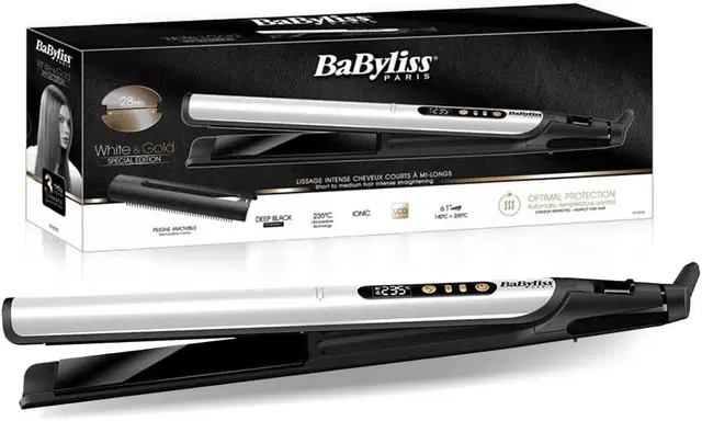 Babyliss BABST455SDE 2 in 1 hair curler and straightener 