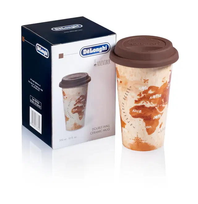 Delonghi Thermal Coffee Mug with Cover (5513281031)