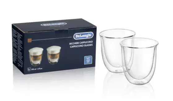 Delonghi Cappuccino Cups Set 190 ml (5513284161)