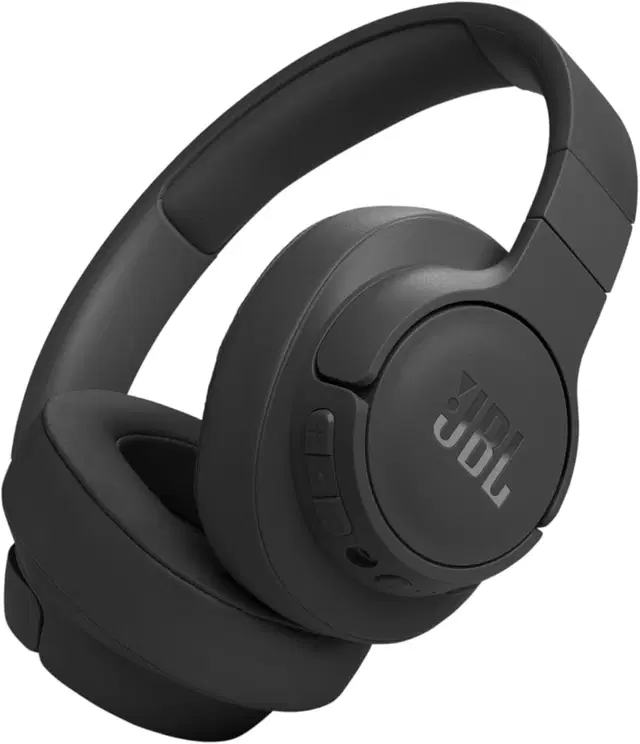 سماعات JBL Tune 770NC اللاسلكية فوق الأذن مع خاصية إلغاء الضوضاء - أسود (JBLT770NCBLK)