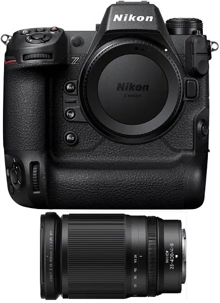 Nikon Z9 Mirrorless Camera (VOA080AM) + Nikon Z Lens 28-400 f/4-8 VR