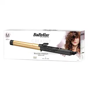 Babyliss Curler 25 mm Gold 3 Temperature LED BABC425SDE