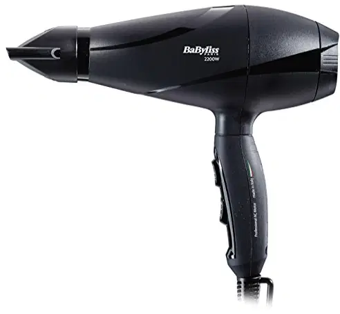 BaByliss 6613DE 2200 W Black Hair Dryer (BAB6613DSDE)