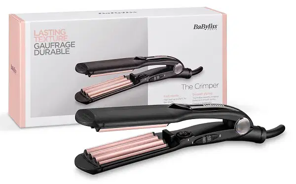 Babyliss 2165SDE Crimper Ceramic 10 Temperature Setting (BAB2165SDE)