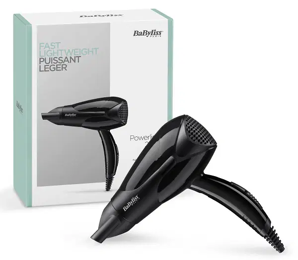 BaByliss D212SDE Powerlight Hair Dryer 2000W (BABD212SDE)
