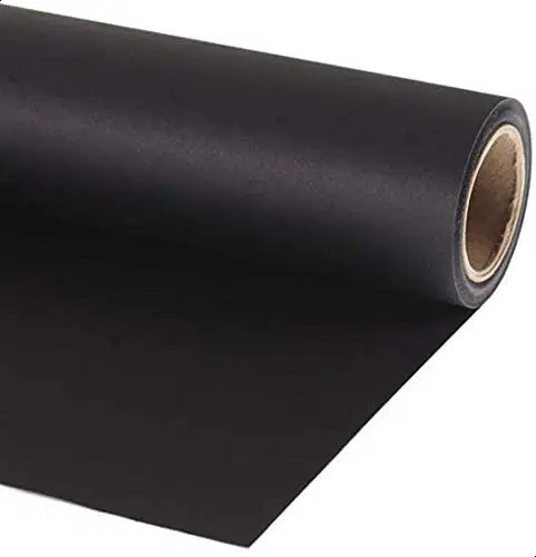 خلفية تصوير  1.35متر×10متر لون أسود (BLACK-44-SML)