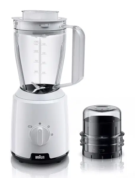 Braun JB1015 PowerBlend 1 Jug Blender White (BRJB1015WH)