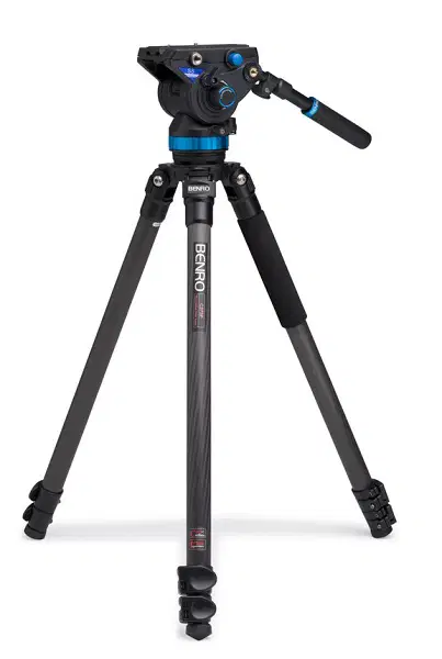 Benro C373F Series 3 CF Video Tripod & S8 Head (BENRO-C373FBS8PRO)