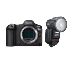 Canon EOS R5 Mark II EOSR5MKIIB (Body Only) + Godox Round Camera Flash Gift (V100-C)