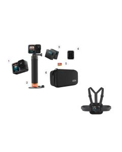 HERO13 Black + Accessories Bundle (CHDRB-131-RW) + GoPro Performance Chest Mount (AGCHM-001)