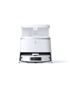 مكنسة كهربائية وممسحة DEEBOT T30 PRO OMNI باللون الأبيض (قوة شفط 11000 باسكال، TrueDetect 3D 3.0 وتصميم مضاد للتشابك) (DDX14)