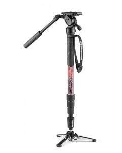 Manfrotto Element MII Video Monopod Aluminium Kit with Fluid Head (MVMELMIIA4LIVE)