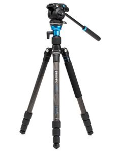 Benro Aero 2 PRO Carbon Fiber Travel Video Tripod w/Twist Locks (BENRO-C1683TS2PRO)