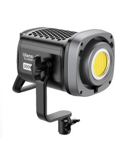 Ulanzi 200W V-Mount Video Light, LCD Display, 300° rotating L-stand, Black, VL-200Bi