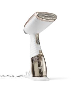 Conair Turbo ExtremeSteam Handheld Fabric Steamer, 1700W, 230ml Water Tank, GS59X, White & Light gold