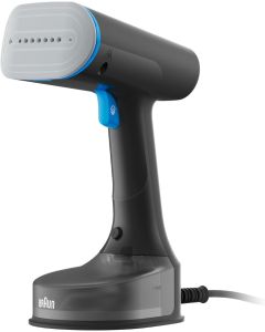 Braun Household QuickStyle 5 Garment Steamer with Dual Plate FreeGlide 3D, 1200W, Black/Blue (BRGS5031BL)