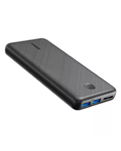 باور بانك أنكر 20000 مللي أمبير/ساعة أسود 2USB 1MIC (A1268H13SC)