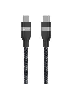 Anker USB-C to USB-C Cable (240W, Upcycled-Braided) - A82E2H11SC